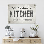 Impressão Em Tela Rustic Modern Industrial Farmhouse Kitchen<br><div class="desc">Elevem o vosso espaço com a nossa elegante placa de cozinha de fazendas industriais de canvas esticada, onde o charme de eterno encontra a estética moderna de fazendas. Esta peça de arte combina facilmente elegância rústica com uma borda industrial, apresentando um fundo branco esfarrapado e afugentado que exude uma sensação...</div>