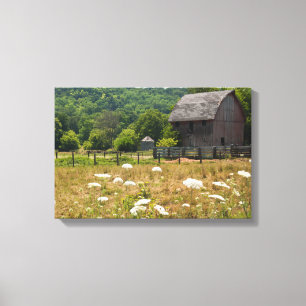 Impressão Em Tela Rustic Wooden Barn