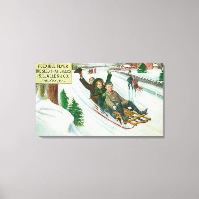 Impressão Em Tela S L Allen & Co Flyer Flexível Sled (Frente)