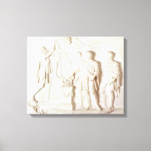 Impressão Em Tela Sacrifício a Hercules, c.1766 (mármore)