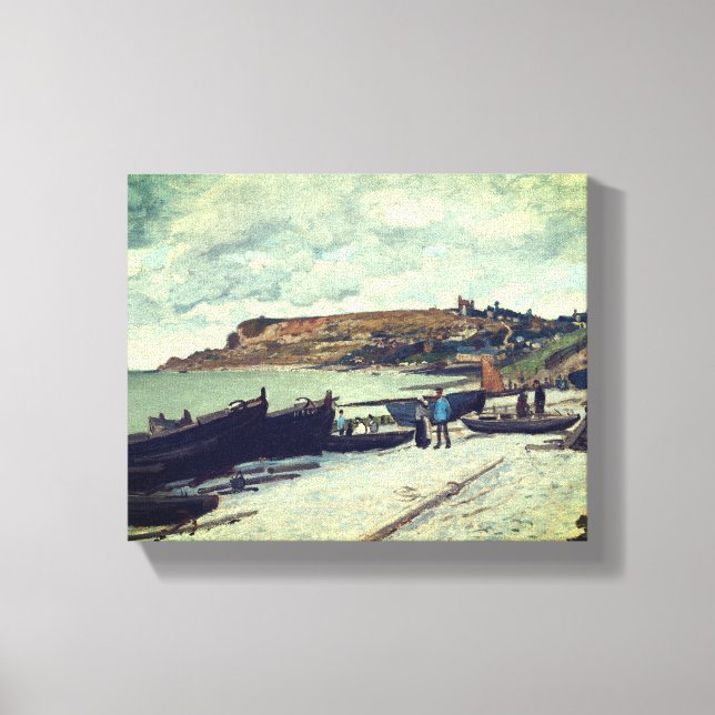 Impressão Em Tela Sainte-Adresse (1867) (Frente)