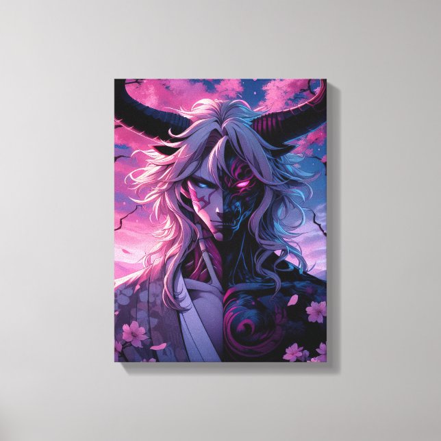 Impressão Em Tela Sakura Demon Prince (Frente)