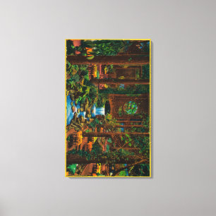 Impressão Em Tela Sala de Jantar Brookdale LodgeBrookdale, CA