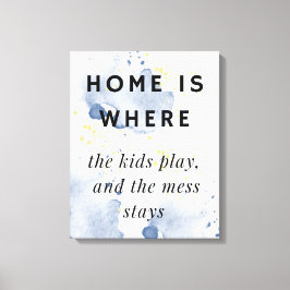 Impressão Em Tela Sala de Vida Engraçado Arte de Muro