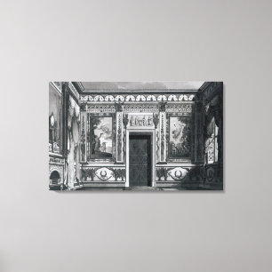 Impressão Em Tela Salão de beleza Grecian, 'de arquitectónico