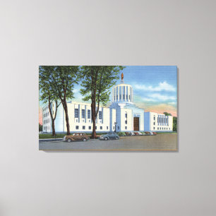 Impressão Em Tela Salem, Oregon - Visão Geral do Capital do Estado