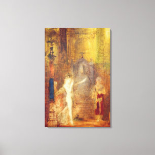 Impressão Em Tela Salomão dançando antes de Herod, c.1876