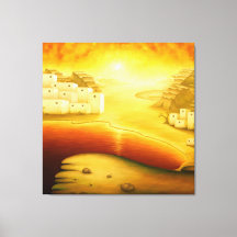 "Salvação" - Médio Oriente, Pintura Sunset Orient