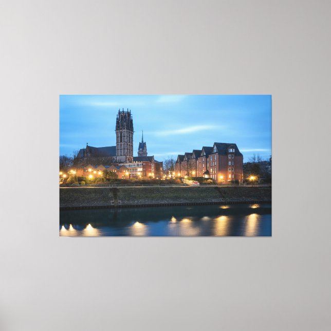 Impressão Em Tela Salvatorkirche Duisburg (Frente)