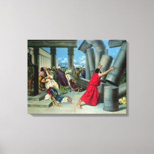 Impressão Em Tela Samson e Delilah