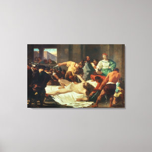 Impressão Em Tela Samson traiu por Delilah (o óleo em canvas)