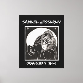 Impressão Em Tela Samuel Jessurun Orangutan (1914)