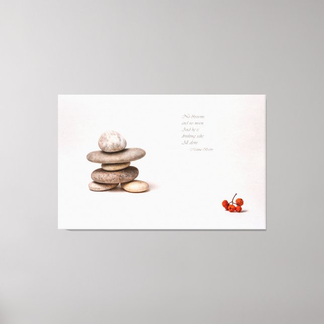 Impressão Em Tela Samurai (Frente)