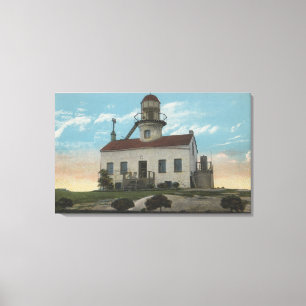 Impressão Em Tela San Diego, Califórnia - farol espanhol velho