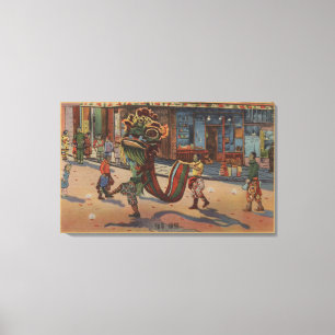 Impressão Em Tela San Francisco, CA - dança do magnífico