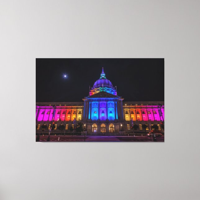 Impressão Em Tela San Francisco Pride (Frente)