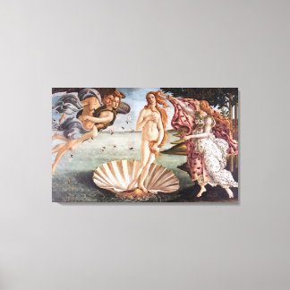 Impressão Em Tela Sandro Botticelli - Nascimento de Vênus
