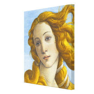 Impressão Em Tela Sandro Botticelli - Nascimento do Detalhe de Vênus
