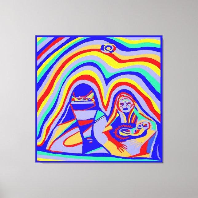 Impressão Em Tela Sandstorm (Frente)