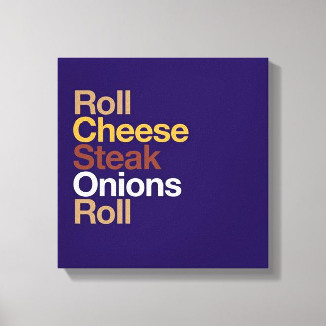 Impressão Em Tela Sandwich Art (Frente)