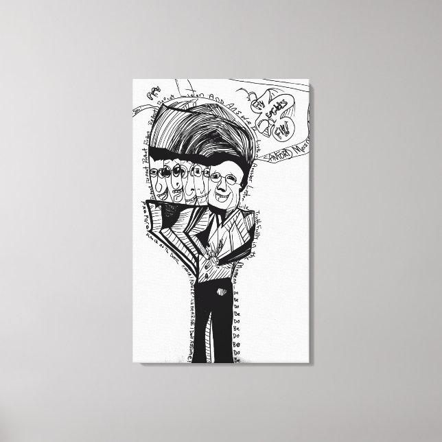 Impressão Em Tela Sanford Meisner's Secret to Acting  (Frente)