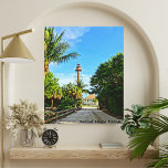 Impressão Em Tela Sanibel Island Lighthouse Florida Gulf Coast<br><div class="desc">This stunning Wrapped Canvas features a photo image of the Sanibel Island Lighthouse, sometimes referred to as Point Ybel Light. It was one of the first lighthouses on Florida's Gulf coast. It was first lit in 1884 and was placed on the National Register of Historic Places in 1974. It is...</div>