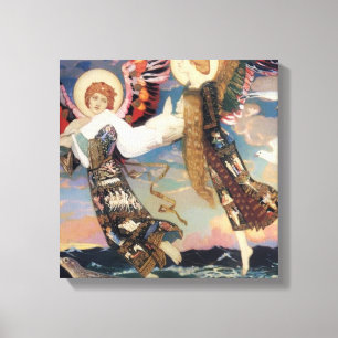 Impressão Em Tela “Santa Brígida” Arte Angelical por John Duncan