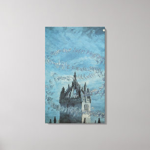 Impressão Em Tela Santo Giles - Os seus sinos por Charles Altamont D