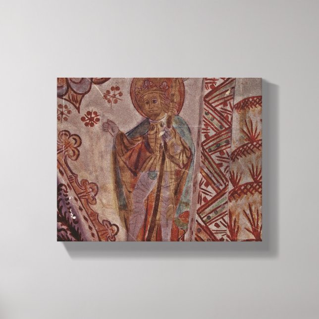 Impressão Em Tela Santo Olaf da Noruega (Frente)