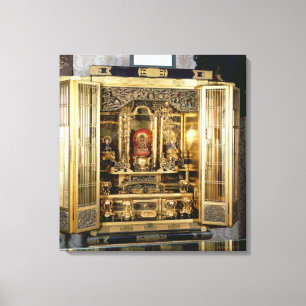 Impressão Em Tela Santuário de Butsudan do palácio de um Damio em