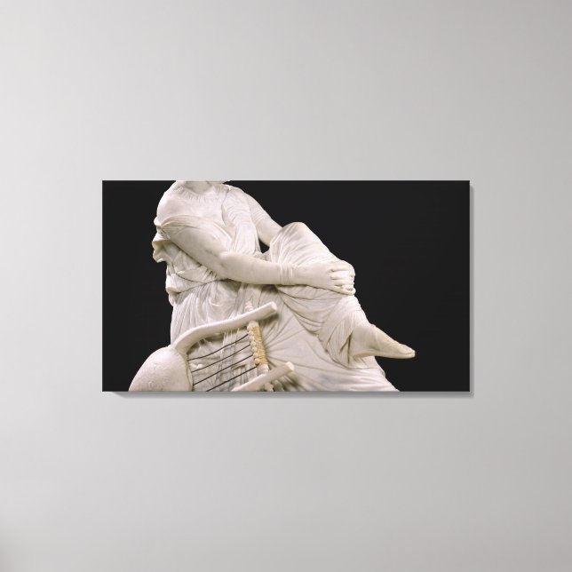 Impressão Em Tela Sappho, 1852 (Frente)
