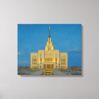 Impressão Em Tela Saratoga Primavera Utah Temple Painting™ LDS Canva