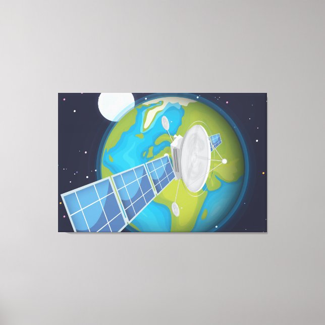 Impressão Em Tela Satélite (Frente)
