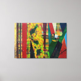 Impressão Em Tela Saturation