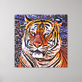 Impressão Em Tela Save The Tigers