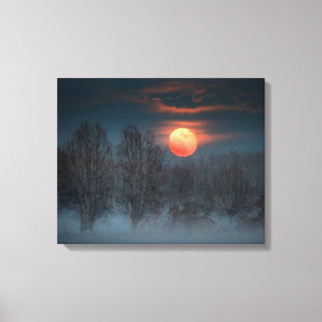 Impressão Em Tela Scalenghe no Piemonte, Itália (Frente)