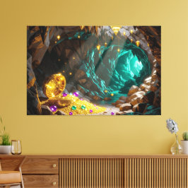 Impressão Em Tela Schatzhöhle im Licht