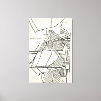 Impressão Em Tela Schip op een werfhelling