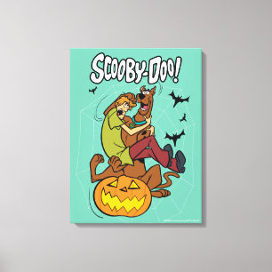 Impressão Em Tela Scooby-Doo e Shaggy Halloween