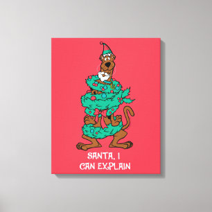 Impressão Em Tela Scooby-Doo Embalado Em Mortes