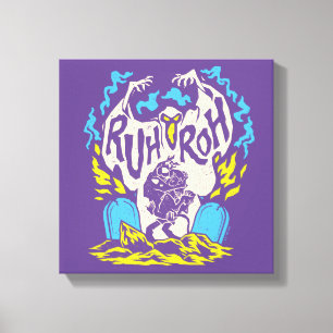 Impressão Em Tela Scooby-Doo Ruh Roh Scooby & Shaggy