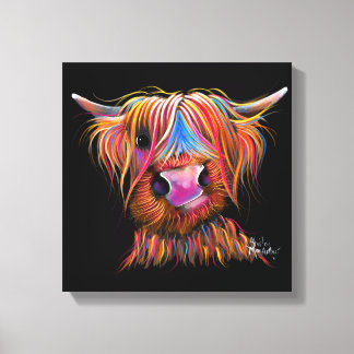 Impressão Em Tela SCoSH HigHLaND CoW ' BRuCE ' por SHiRLeY Mac