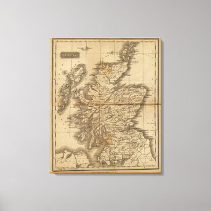 Impressão Em Tela Scotland 22