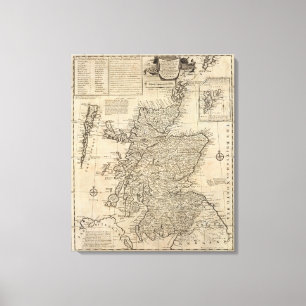 Impressão Em Tela Scotland e norte Grâ Bretanha