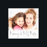 Impressão Em Tela Script de Coração de Sobreposição de Fotografias d<br><div class="desc">Mamãe Moderna e Mim Besties Foto Overlay Script Heart. Basta substituir o exemplo de foto pelo seu favorito.</div>