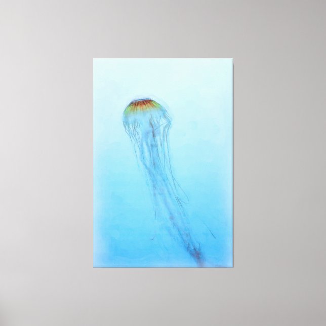 Impressão Em Tela Sea Nettle (Frente)