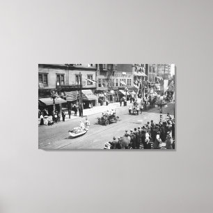 Impressão Em Tela Seattle, AW Forth of Julho Parade sobre Seneca