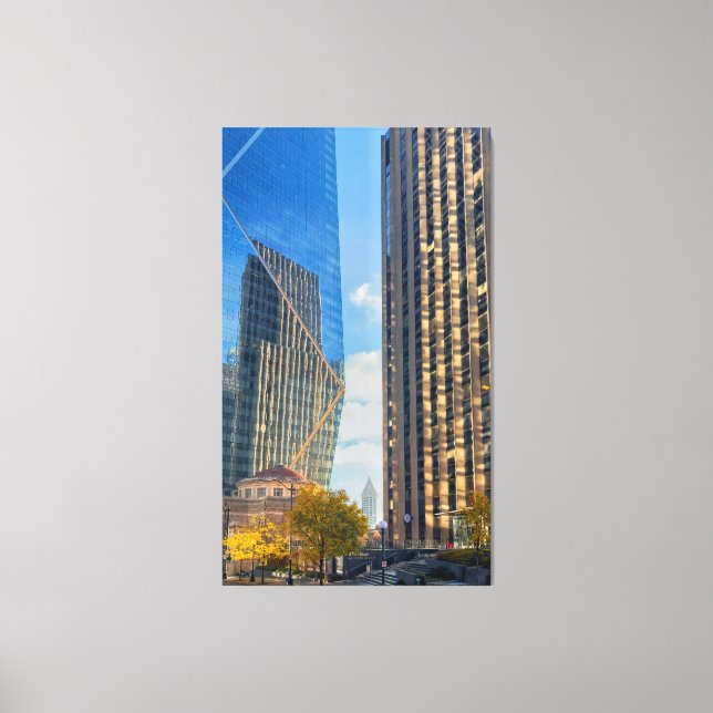 Impressão Em Tela Seattle Skyline (Frente)