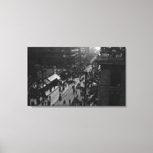 Impressão Em Tela Seattle, Washington Naval Parade no Primeiro e Pri