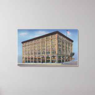 Impressão Em Tela Seattle, Washington - Vista do Senador Apt